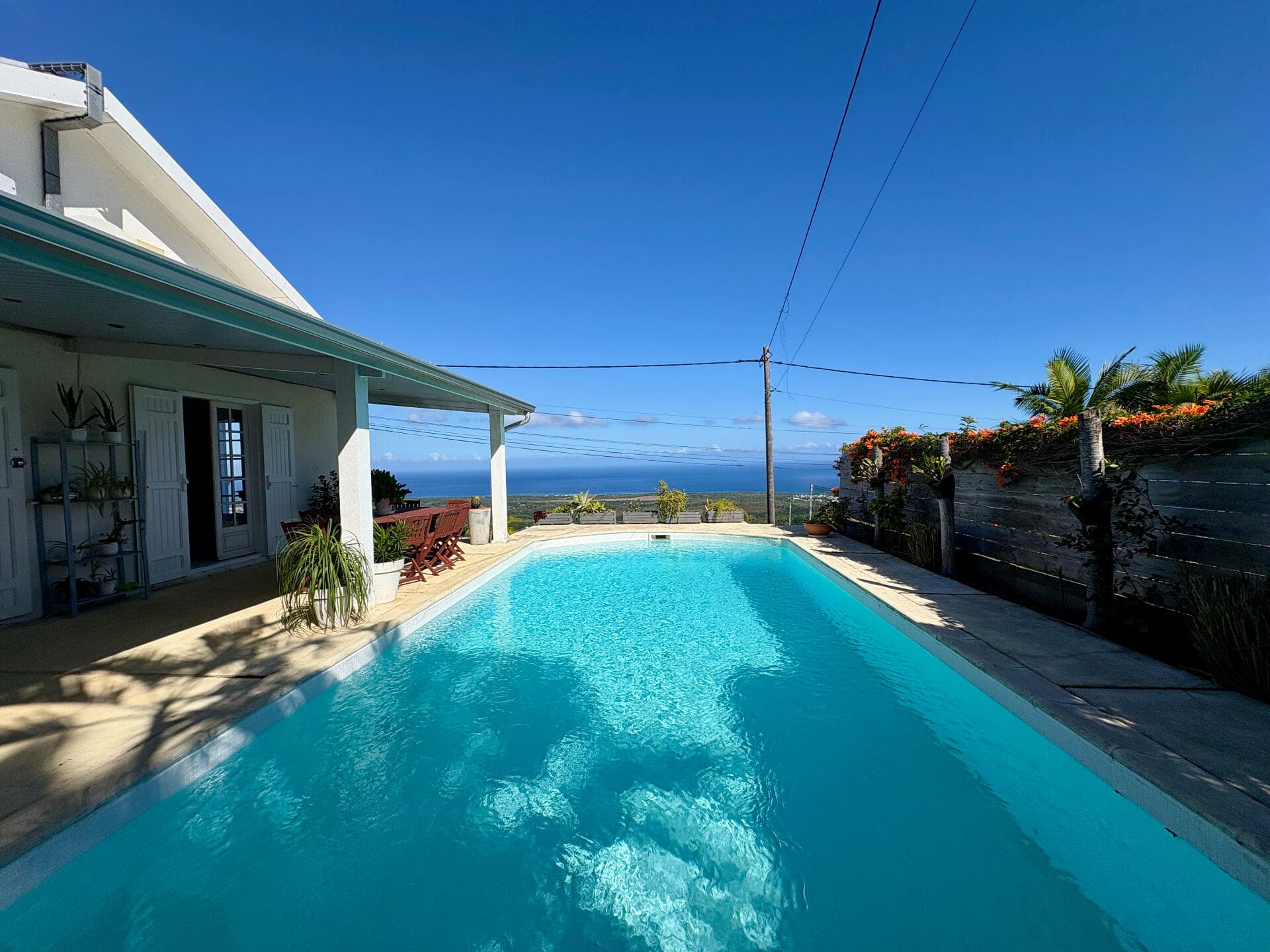 Maison avec piscine et vue exceptionnelle - Les Avirons
